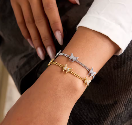 Bracelet papillons épanouies