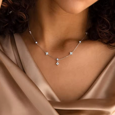 COLLIER  ETOILE D'HIVERS