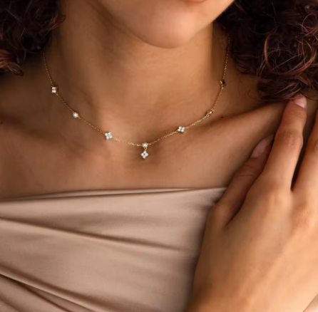 COLLIER  ETOILE D'HIVERS