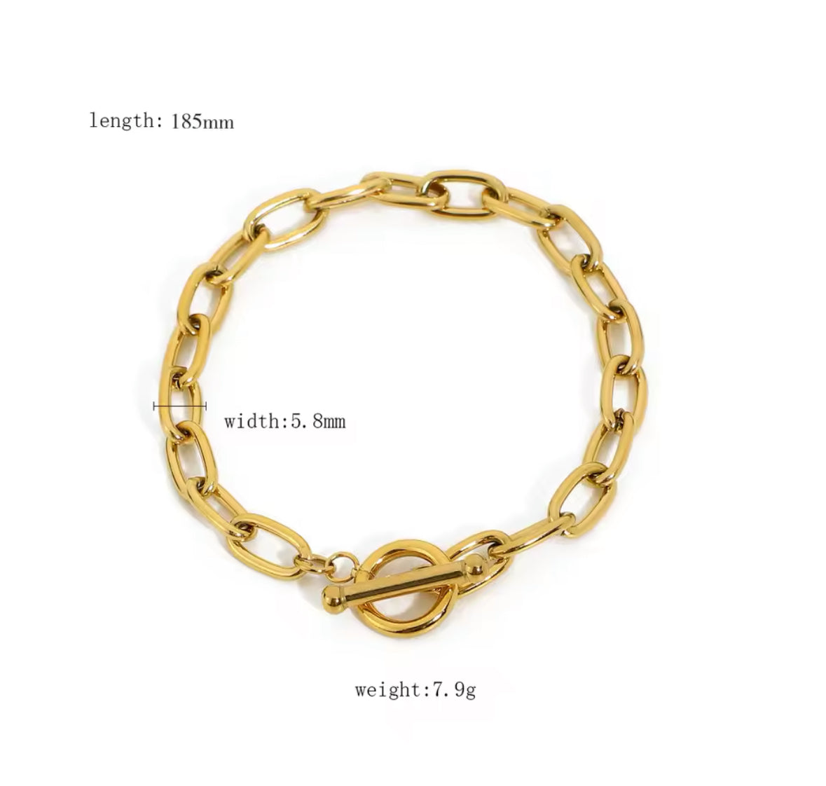 Bracelet jonc precieux