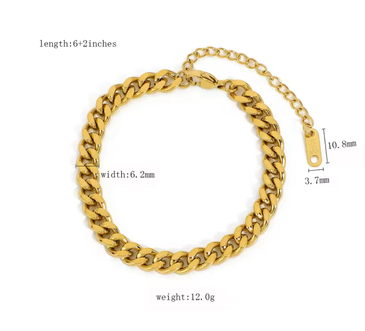 Bracelet jonc rochet