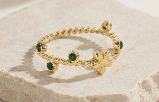 Bague Carole - sur pierre naturelle