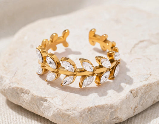 Bague Joie - sur pierre naturelle